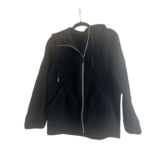 ✨Lululemon So Sherpa Hooded Black Sz Medium Jacket✨ - Picture 5 of 8